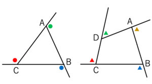 三角形と四角形の外角
